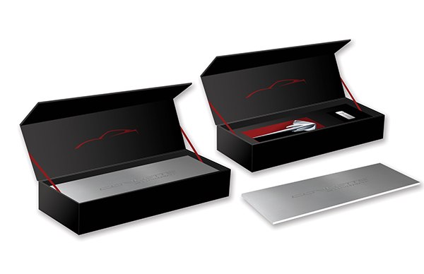 Corvette Stingray press kit illustrated pitch concept one