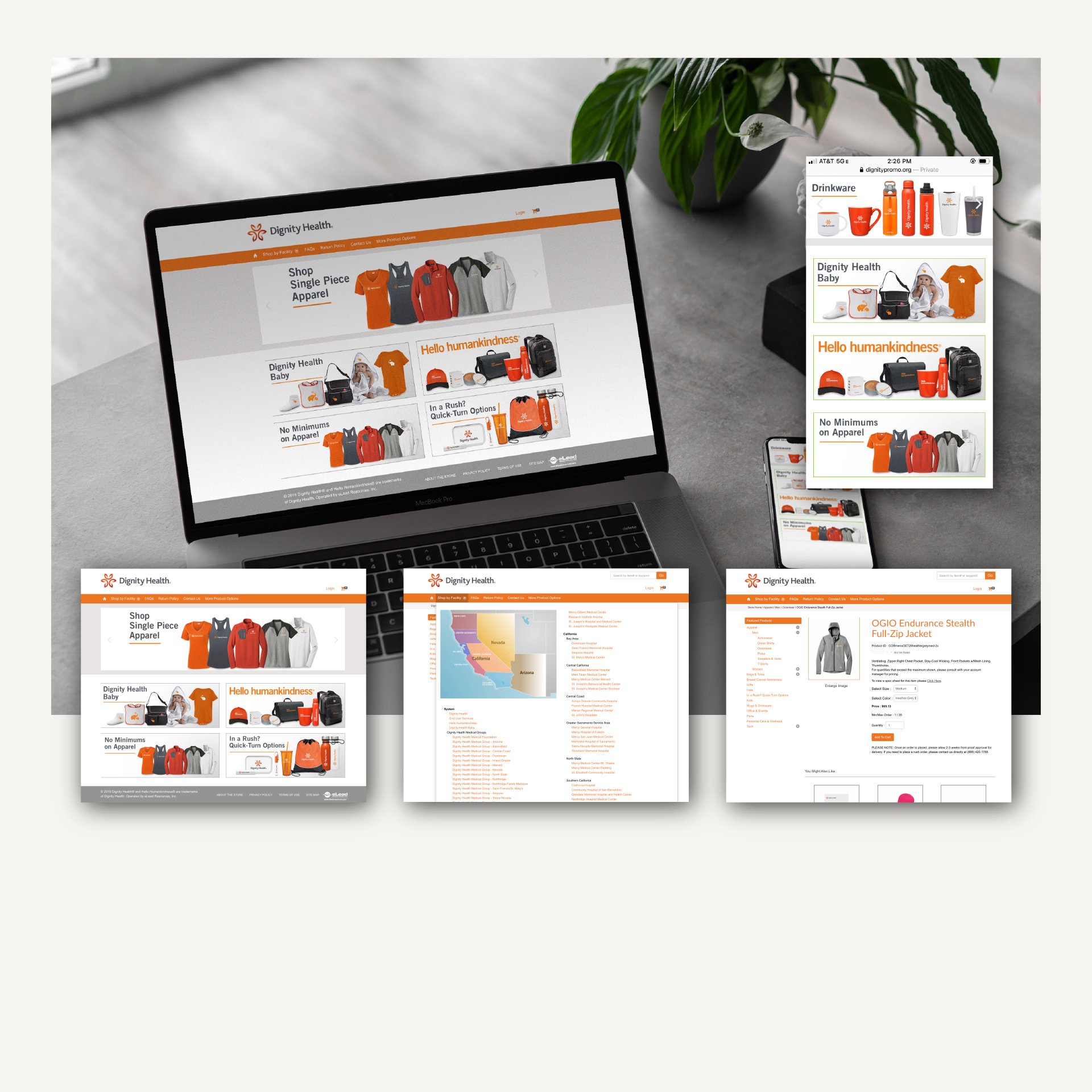Healthcare eCommerce detail