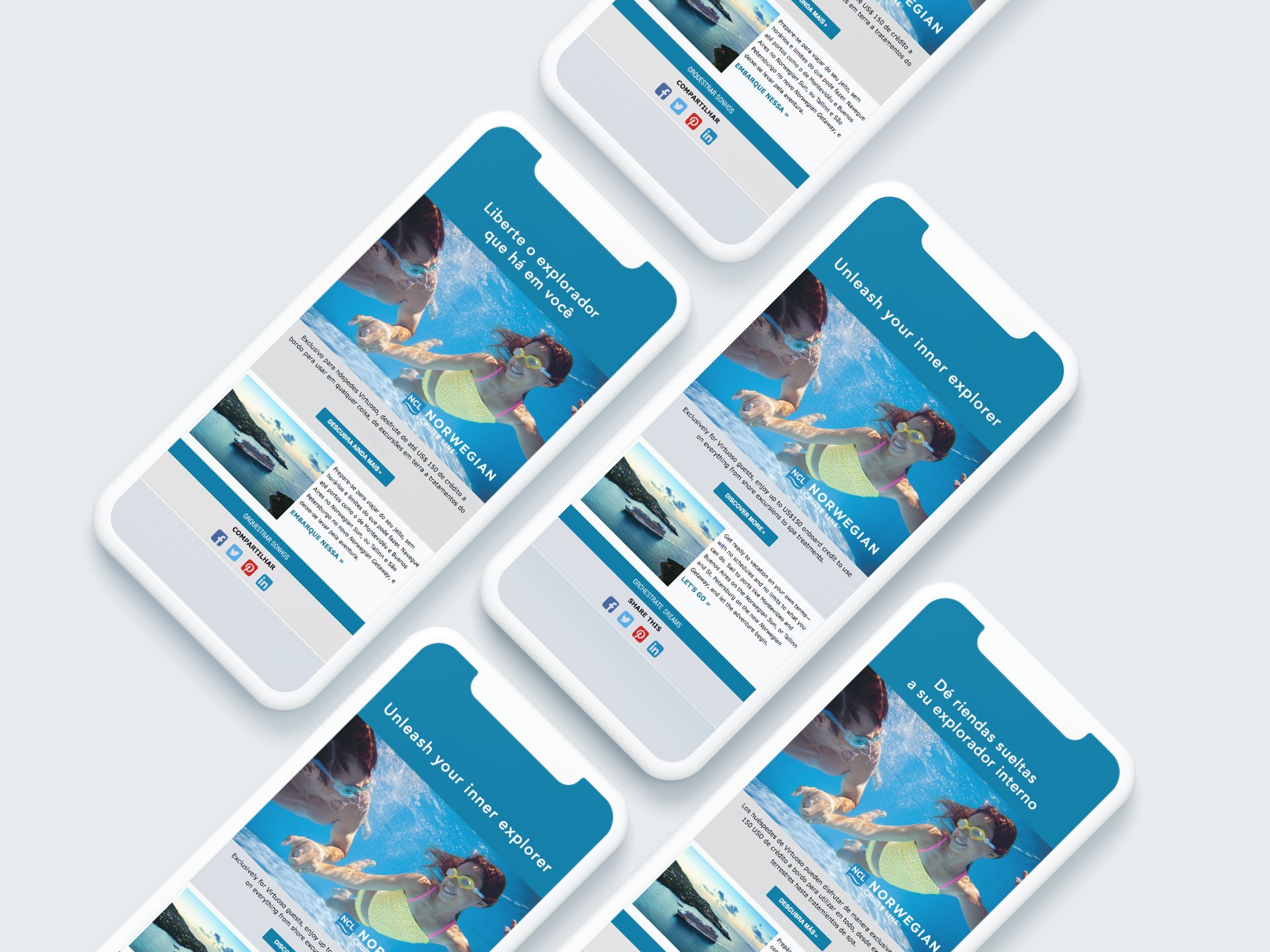 Virtuoso emails on mobile devices