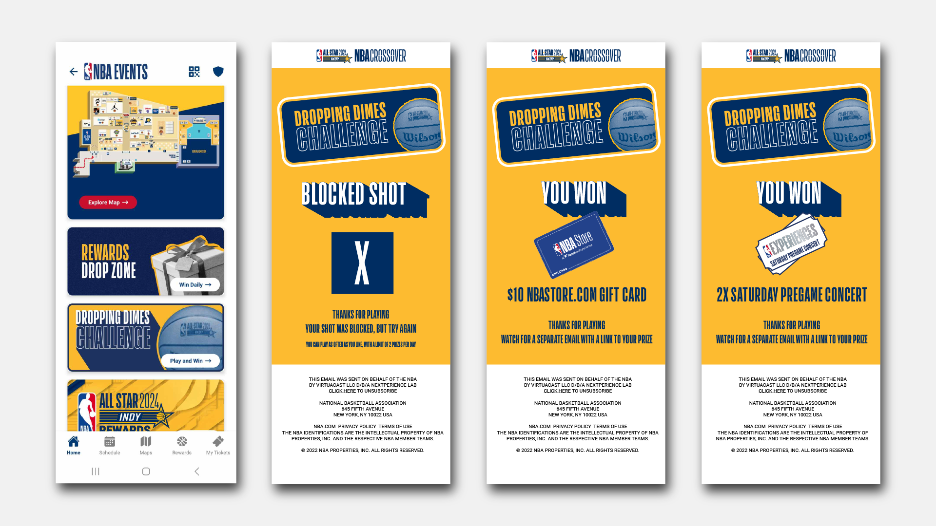 NBA All-Star Experience experiential design, visual designer, digital and print designer, event marketing