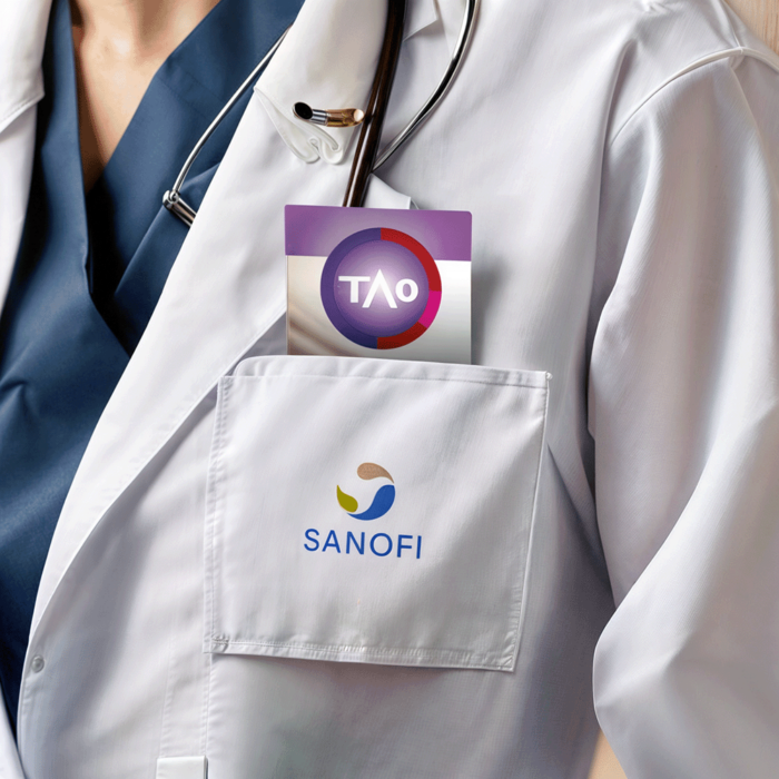Sanofi TAO Study Brand Visual Identity and Communication Design