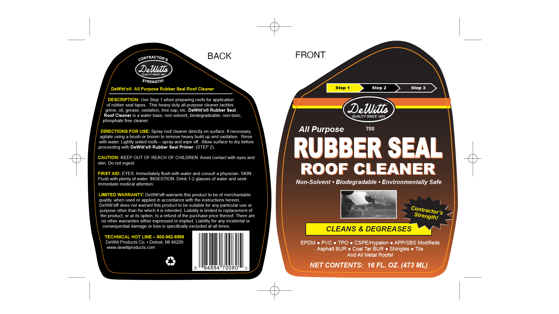 Dewitt's Products Packaging / THD Art Director and Sr. Graphic Designer